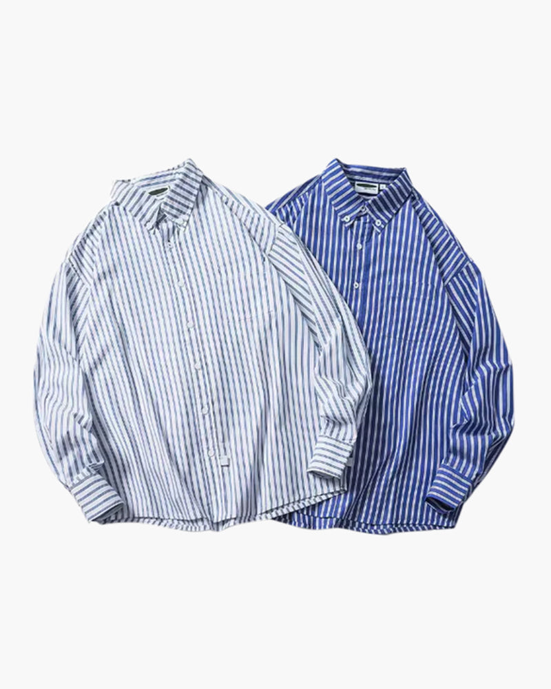 Orren Ottawa™ | Oversized Striped Shirt
