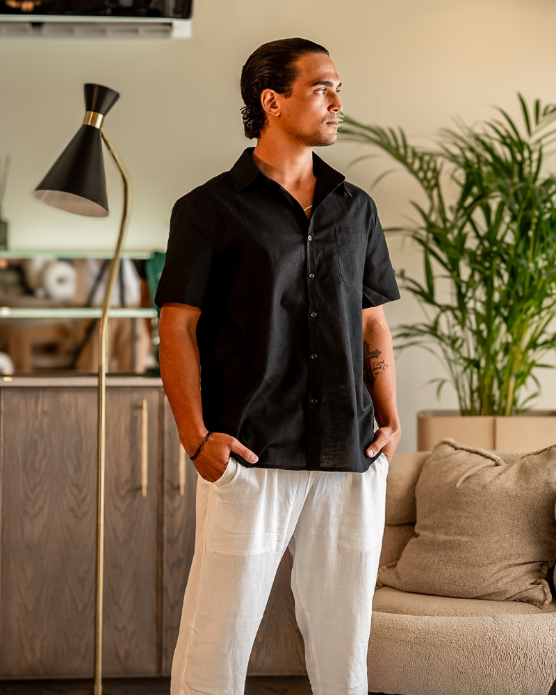 Orren Ottawa™ | Linen Shirt (Shortsleeve)