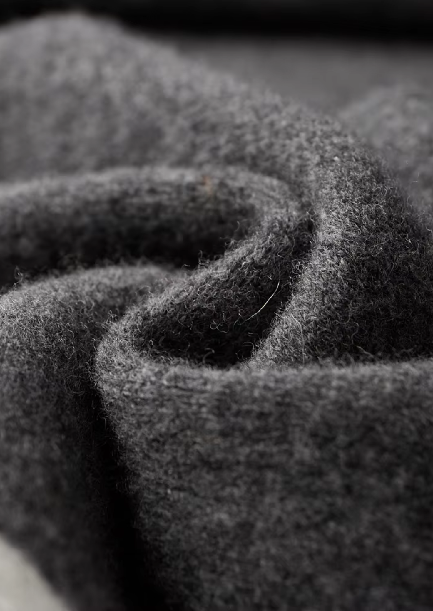 PURE EXTRA-FINE MERINO WOOL WIDE LEISURE TROUSERS