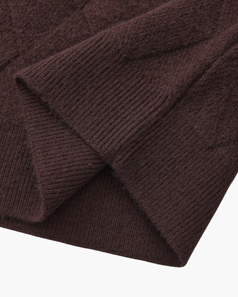 Orren Ottawa™ | Diamond Knit Crewneck Sweater