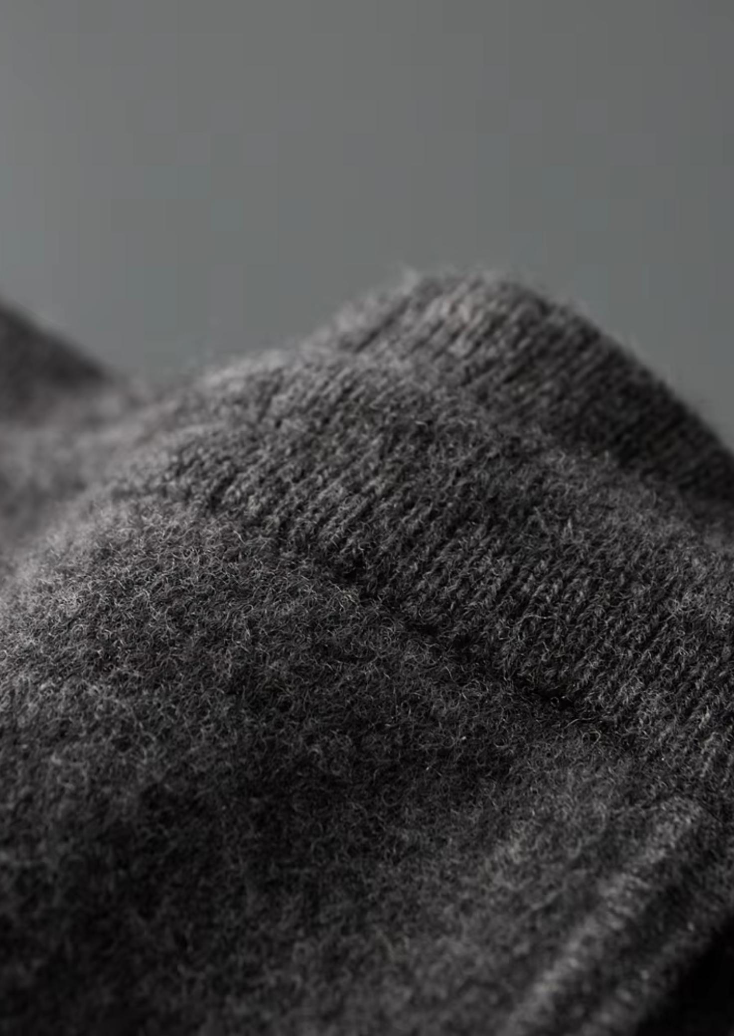 PURE EXTRA-FINE MERINO WOOL WIDE LEISURE TROUSERS