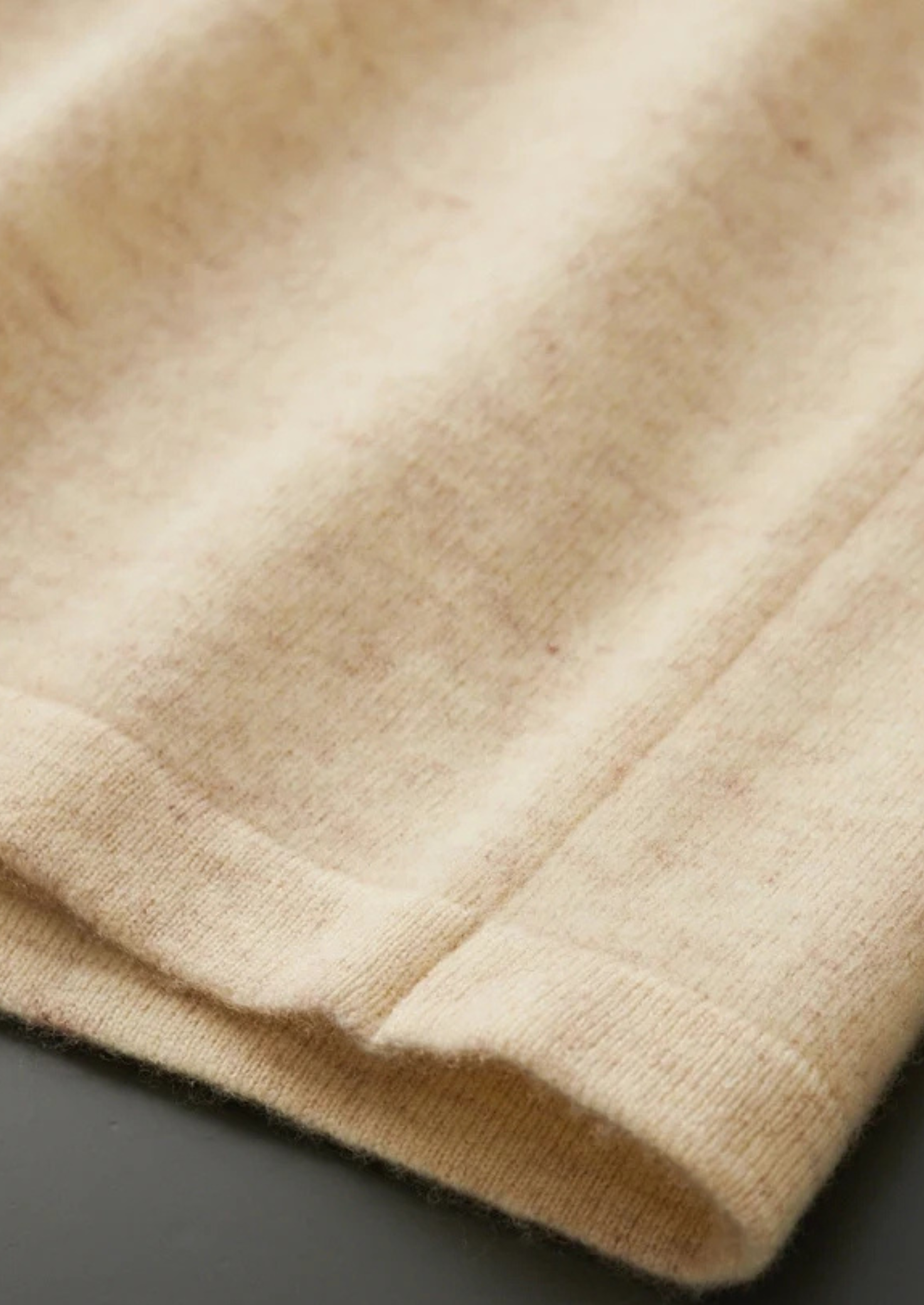 PURE EXTRA-FINE MERINO WOOL POLO CARDIGAN