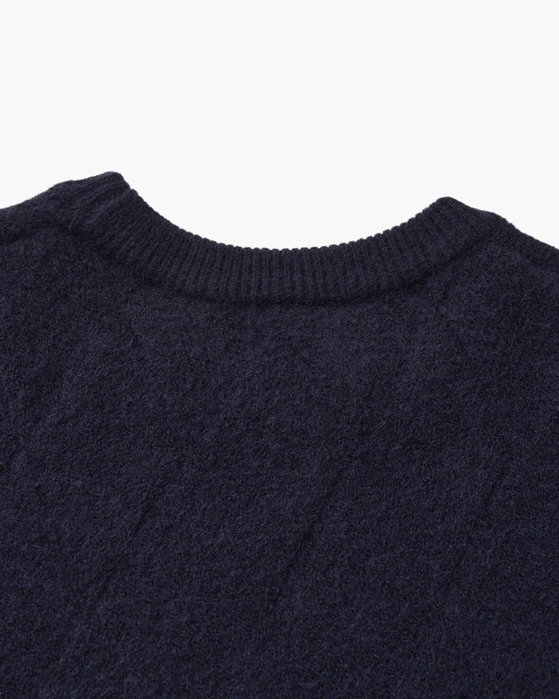 Orren Ottawa™ | Diamond Knit Crewneck Sweater