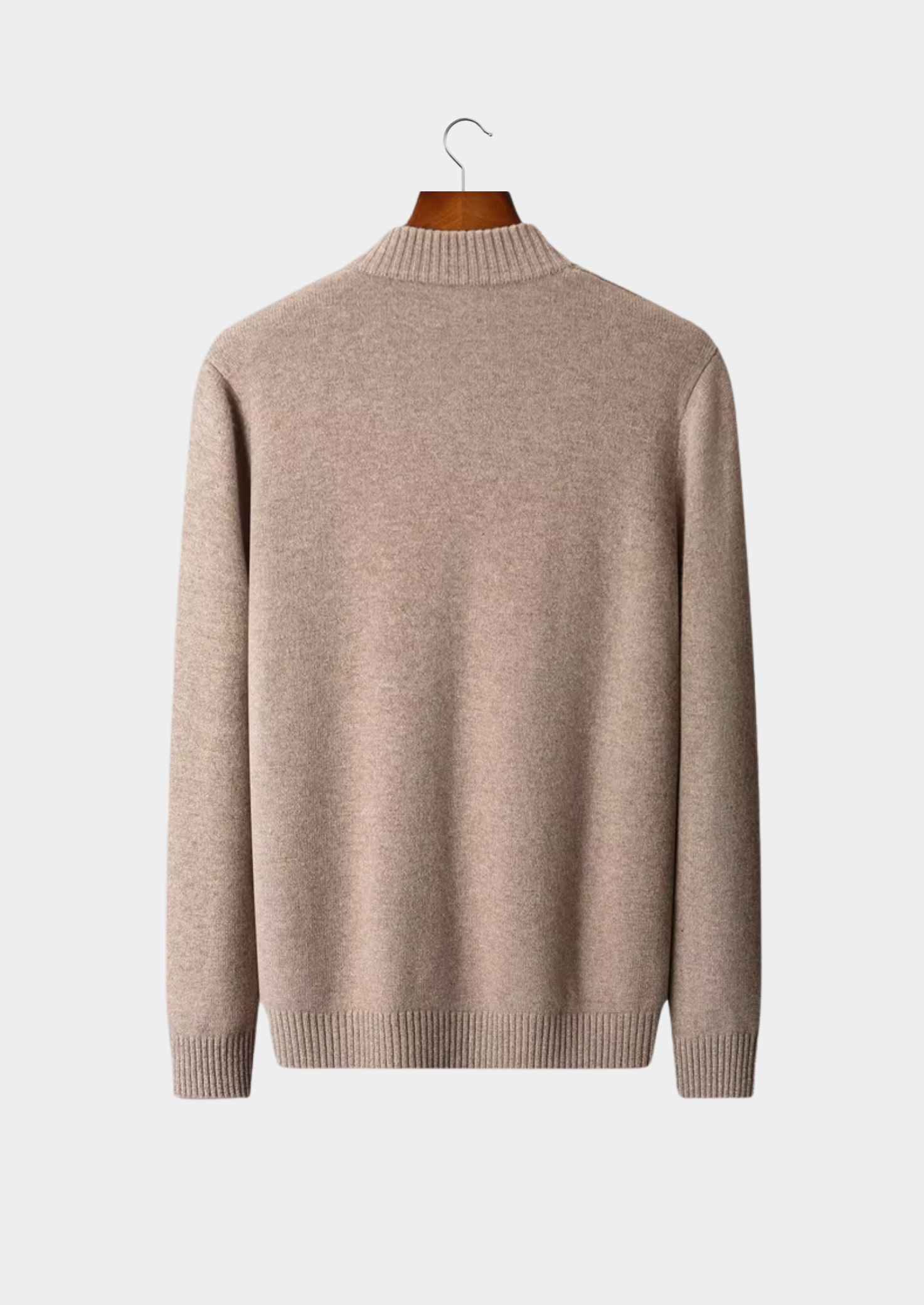 PURE EXTRA-FINE MERINO WOOL BUTTON CARDIGAN