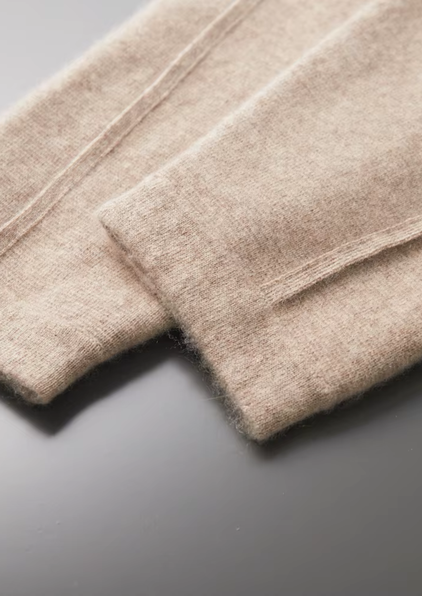 PREMIUM CASHMERE SLIM TROUSERS