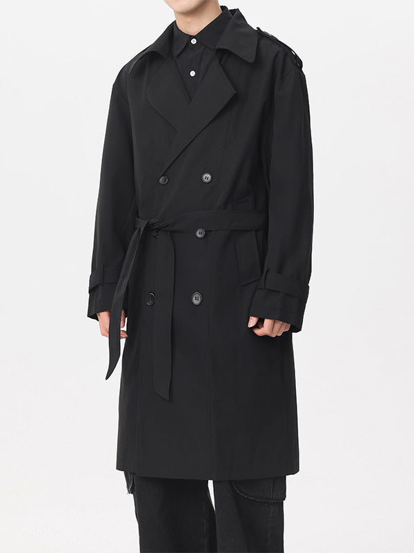 Orren Ottawa™ | Classic Double-Breasted Trench Coat