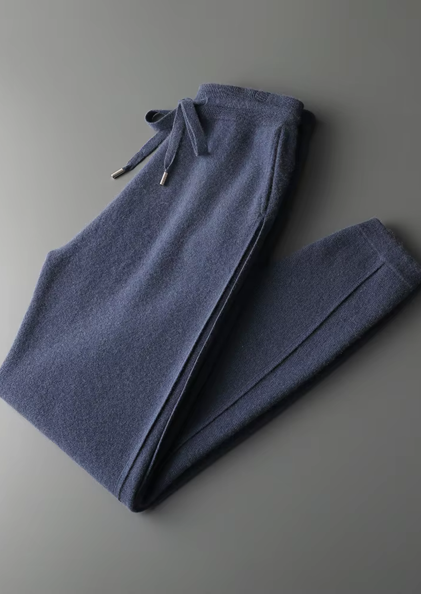 PREMIUM CASHMERE SLIM TROUSERS