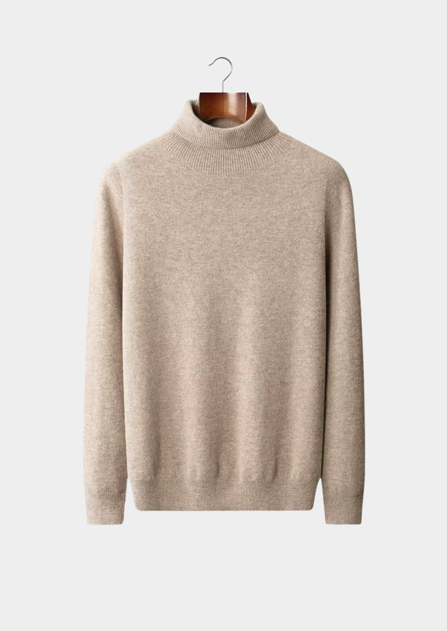 PURE EXTRA-FINE MERINO WOOL CLASSIC ROLLNECK