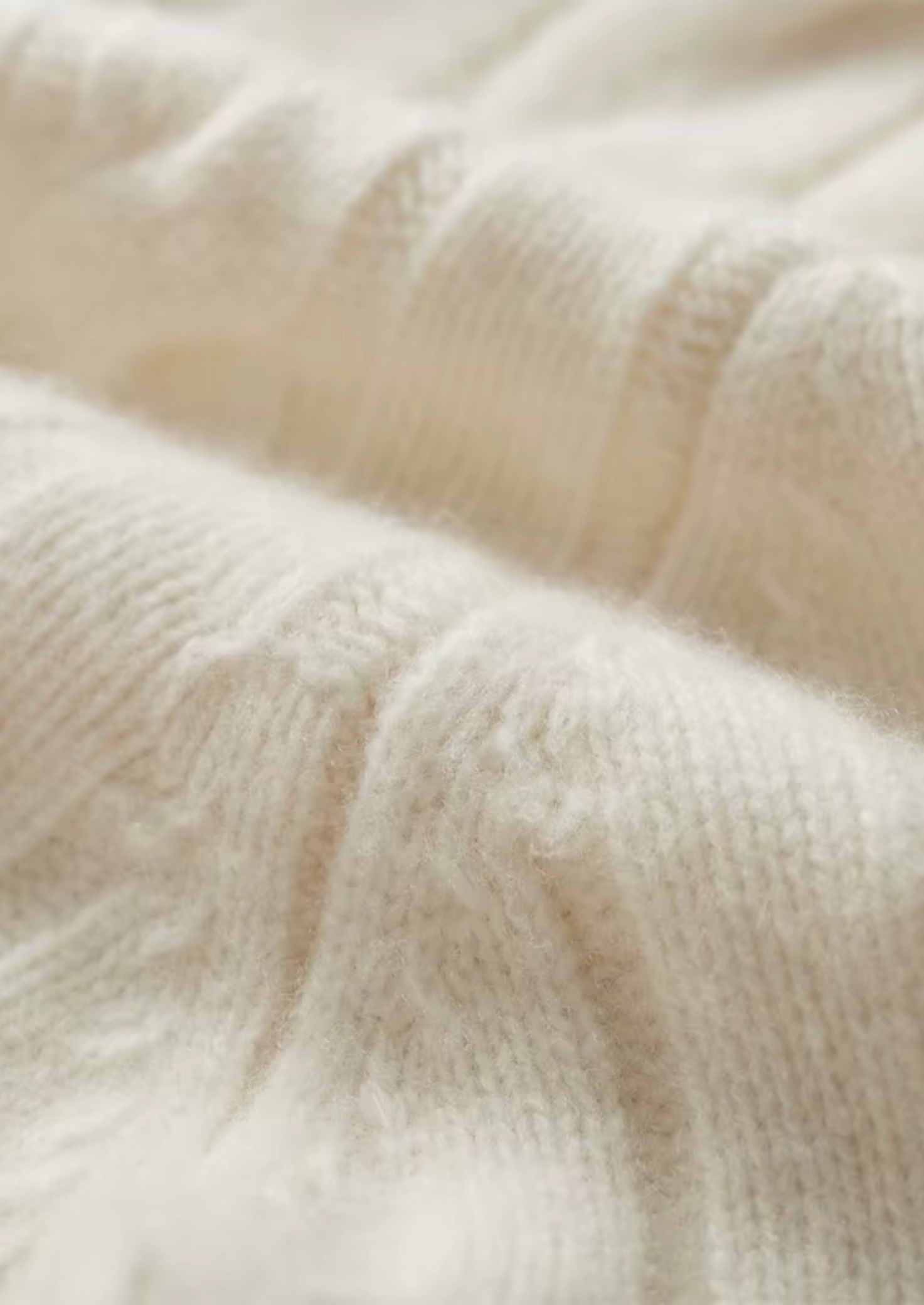 PURE EXTRA-FINE MERINO WOOL DUAL-ZIP CABLE CARDIGAN