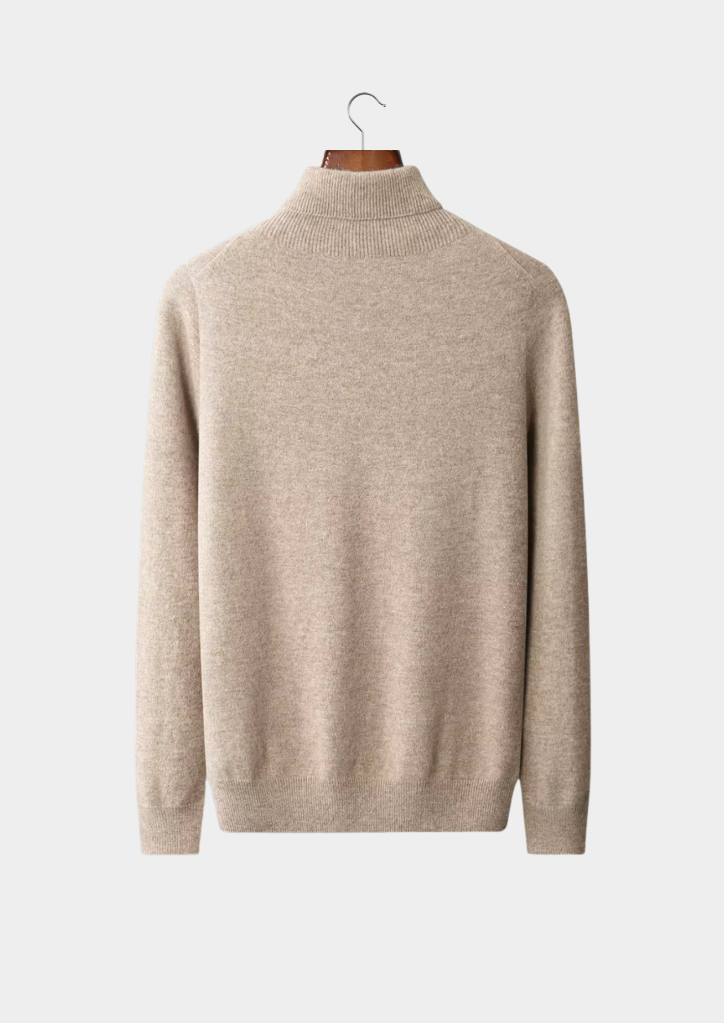 PURE EXTRA-FINE MERINO WOOL CLASSIC ROLLNECK