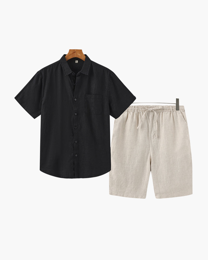 Orren Ottawa™ | Old Money Linen Combo (Shorts)