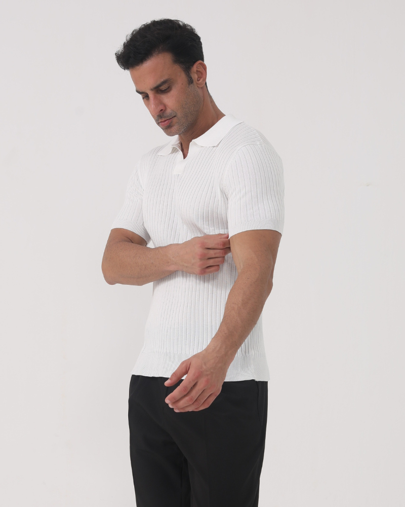 Orren Ottawa™ | Florence - Ribbed Cotton Polo