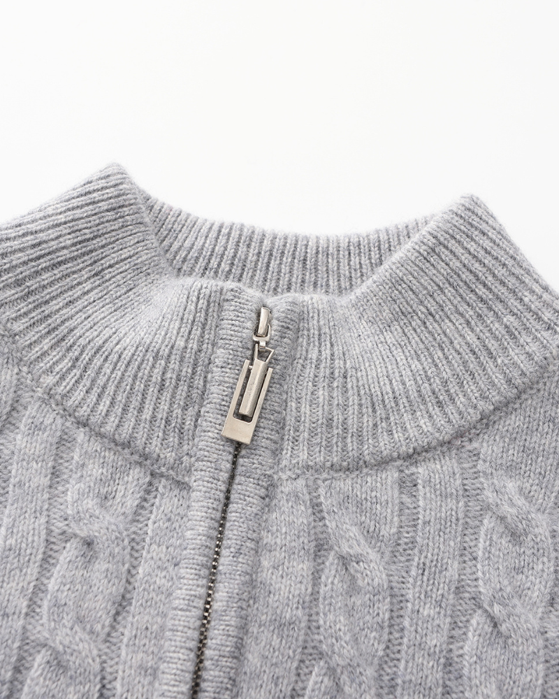 Orren Ottawa™ | Cashmere Woven Half Zip