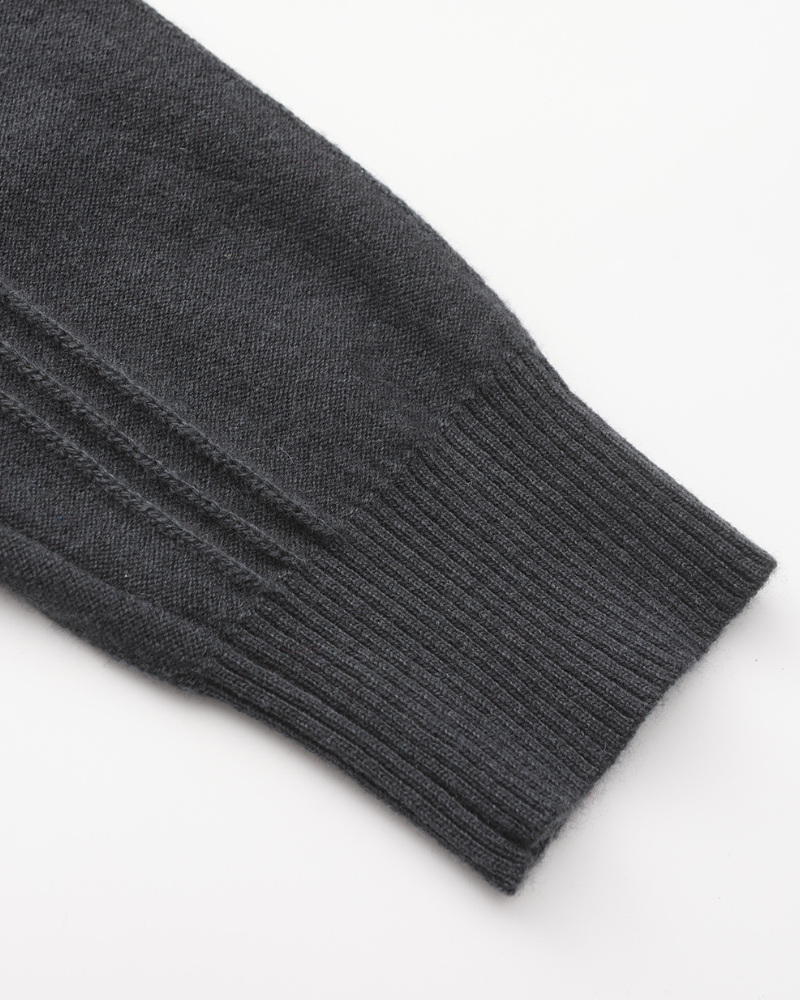 Orren Ottawa™ | Cashmere Ribbed Half Zip