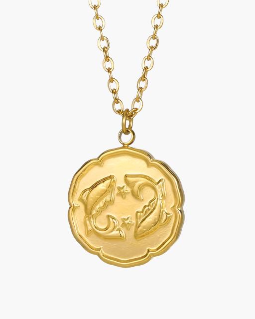 Orren Ottawa™ | Zodiac Sign Necklace - Gold