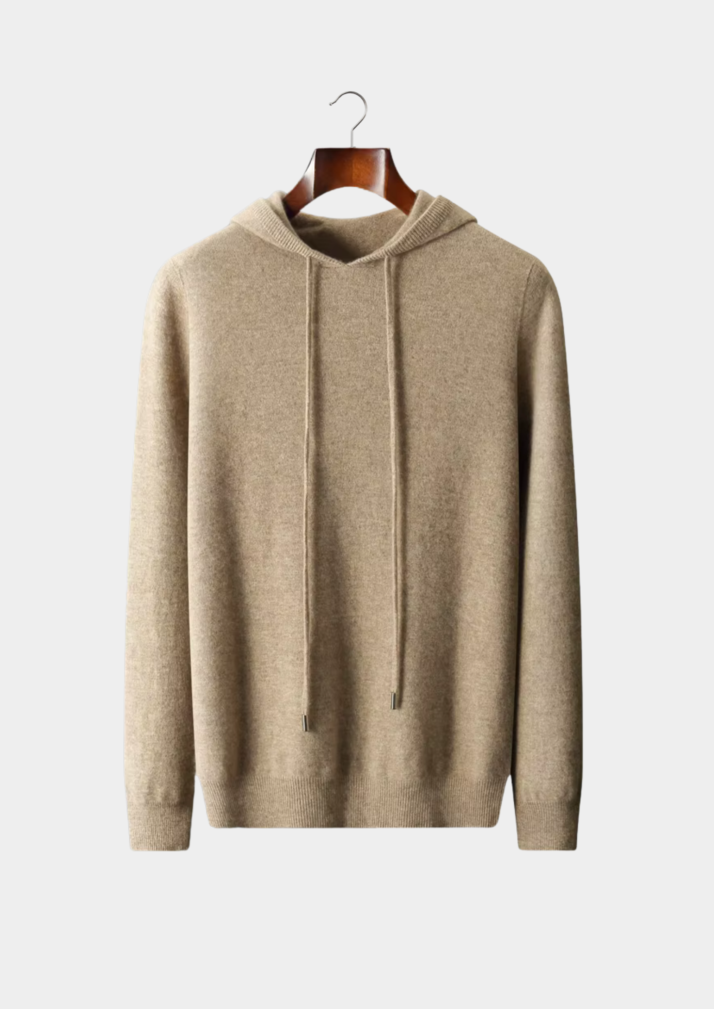 PURE EXTRA-FINE MERINO WOOL LEISURE HOODIE