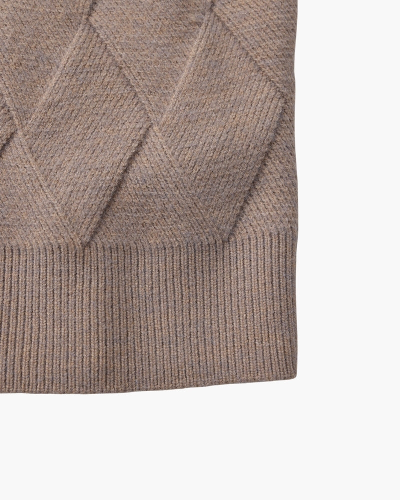 Orren Ottawa™ | Diamond Knit Crewneck Sweater