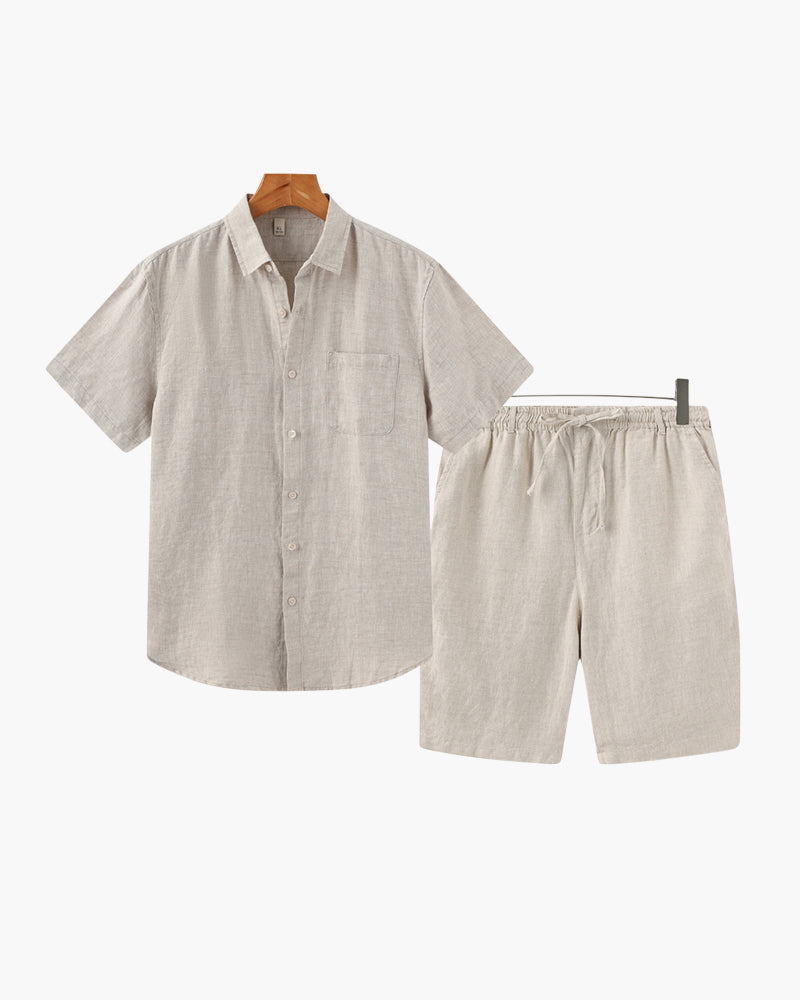 Orren Ottawa™ | Old Money Linen Combo (Shorts)