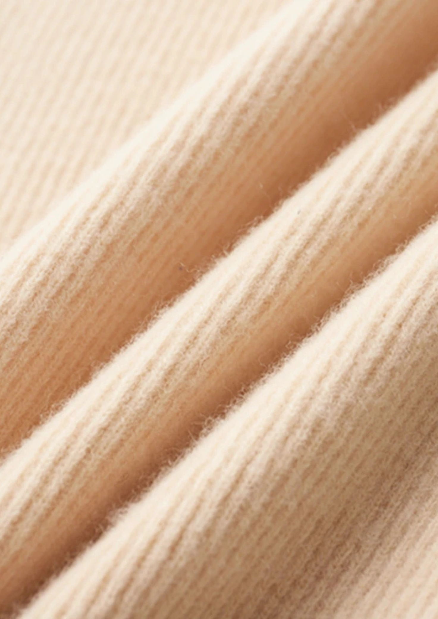 PURE EXTRA-FINE MERINO WOOL RIBBED ZIP CARDIGAN