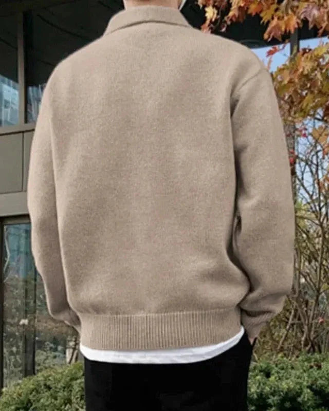 Orren Ottawa™ | Woolen Button Half Zip