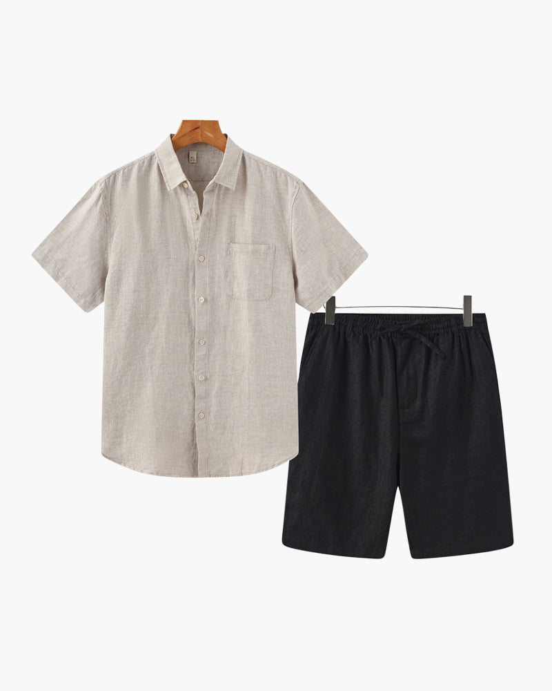 Orren Ottawa™ | Old Money Linen Combo (Shorts)