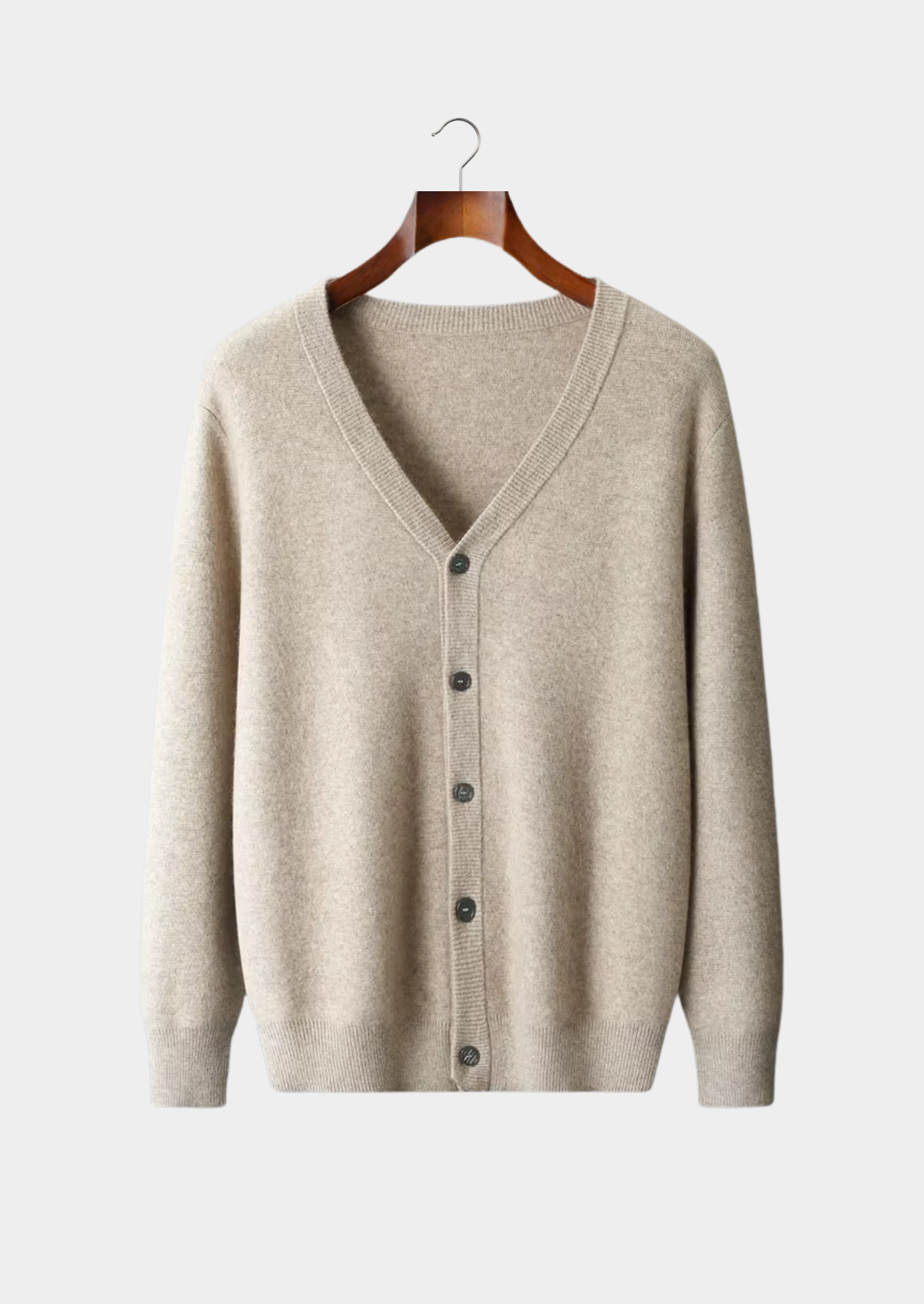 PURE EXTRA-FINE MERINO WOOL ESSENTIAL CARDIGAN