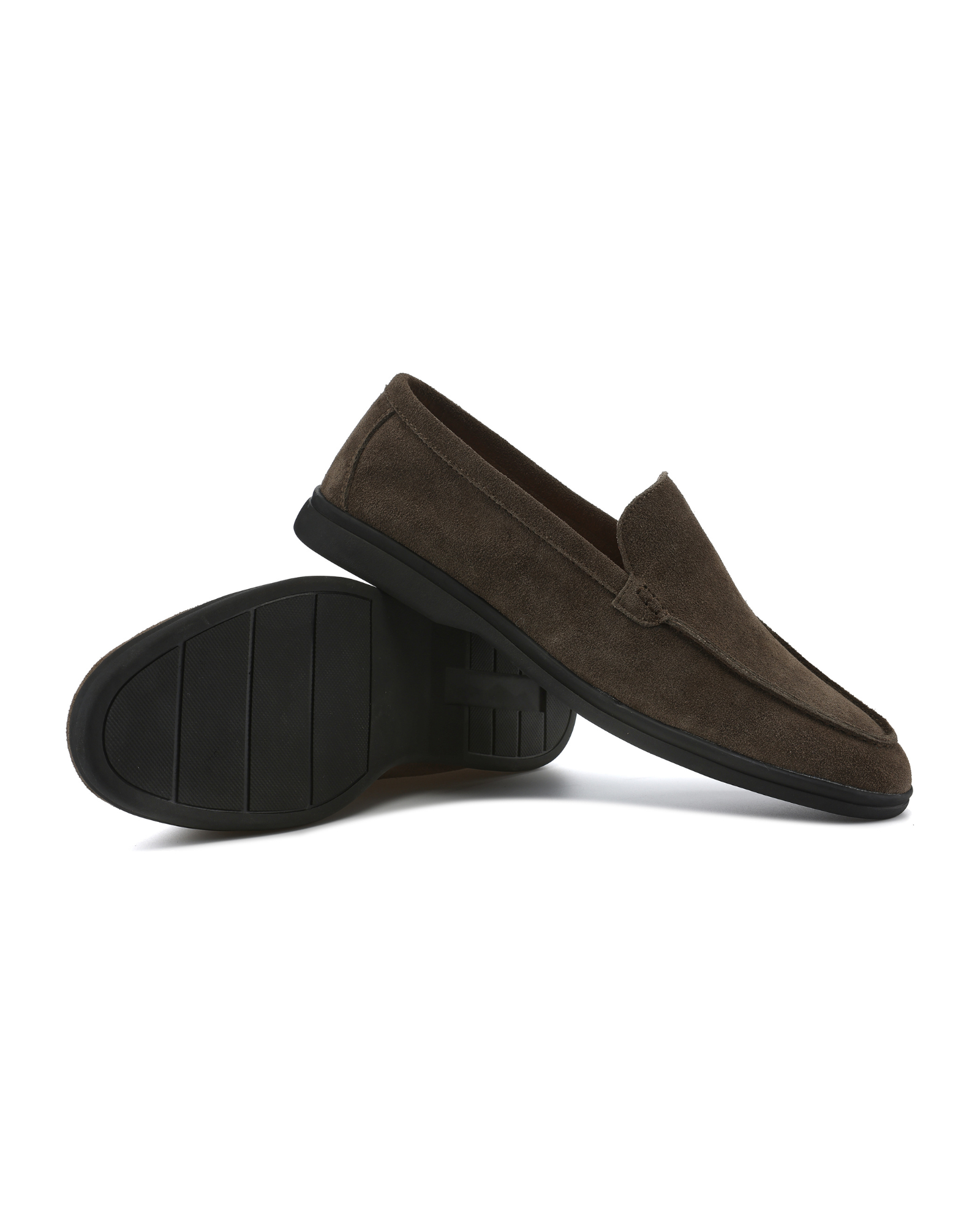 Orren Ottawa™ | Premium Suede Loafers - Black Soles