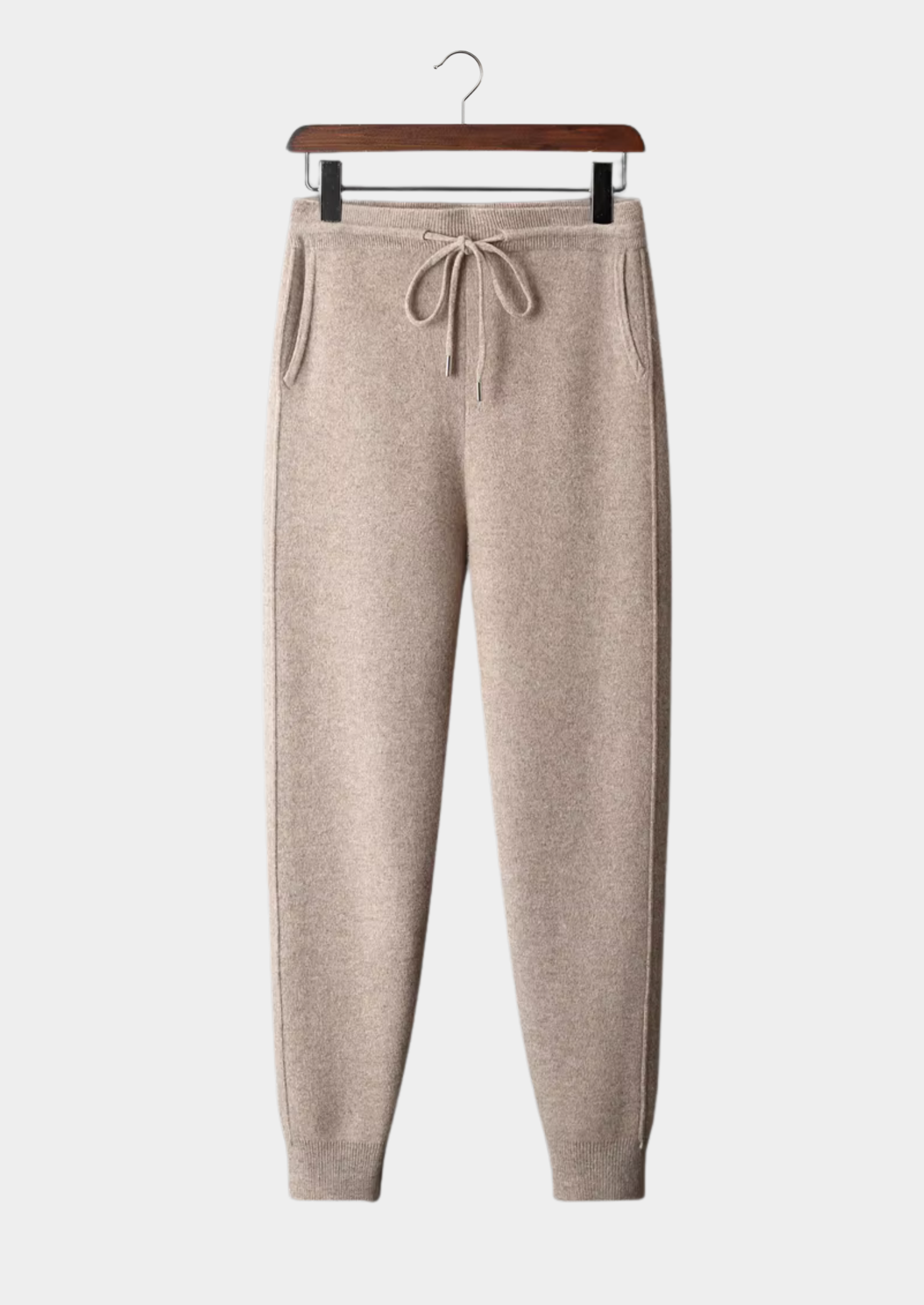 PURE EXTRA-FINE MERINO WOOL LEISURE JOGGERS