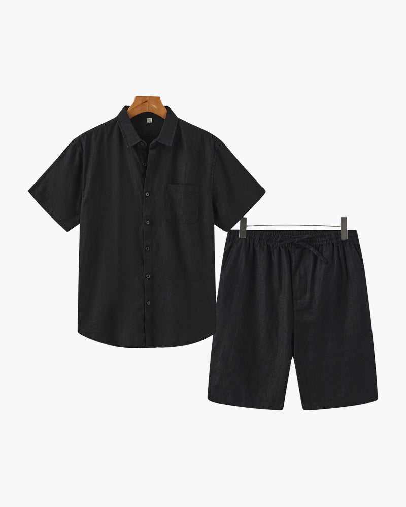 Orren Ottawa™ | Old Money Linen Combo (Shorts)