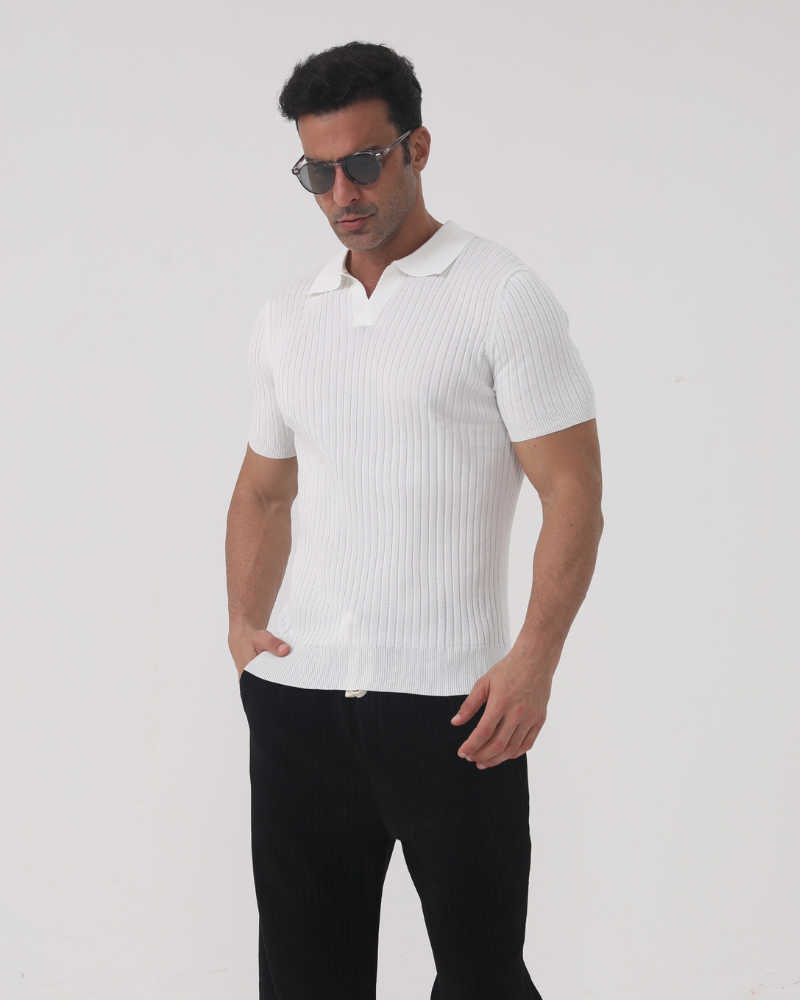 Orren Ottawa™ | Florence - Ribbed Cotton Polo