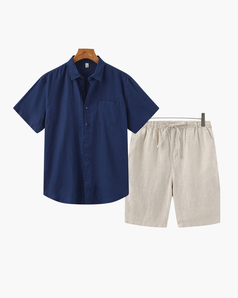 Orren Ottawa™ | Old Money Linen Combo (Shorts)