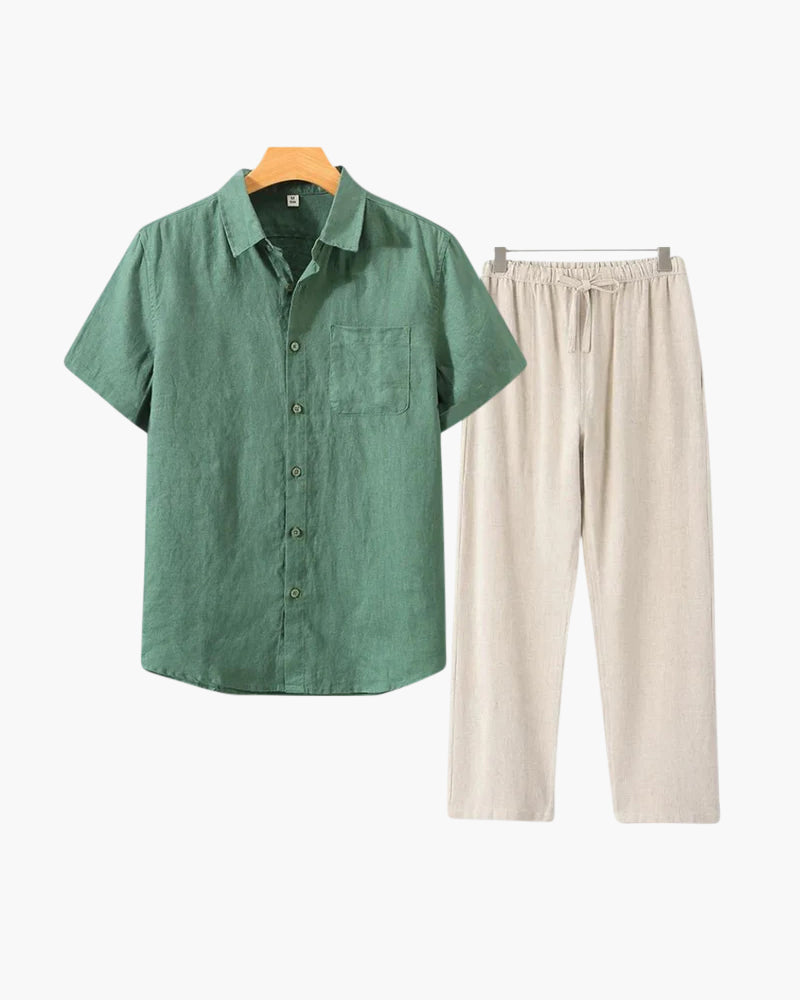 Orren Ottawa™ | Linen Combo (Shortsleeve)