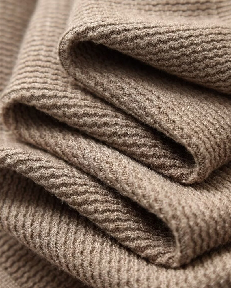 Orren Ottawa™ | Textured Knit Polo Sweater