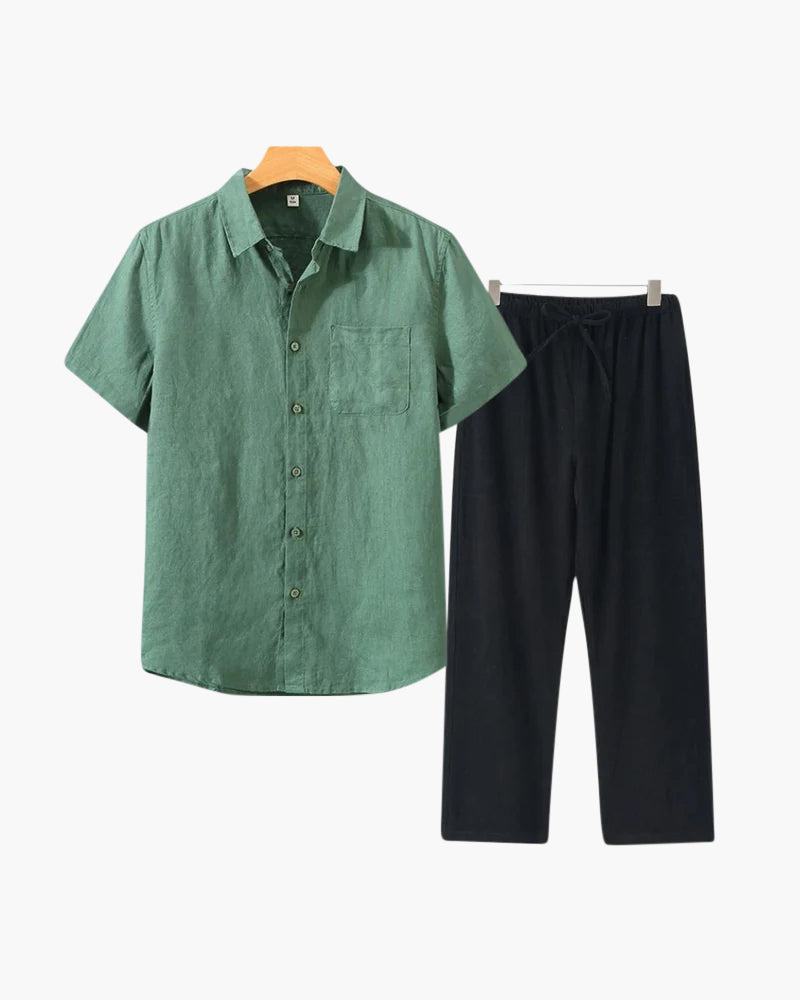 Orren Ottawa™ | Old Money Linen Combo (Shortsleeve)
