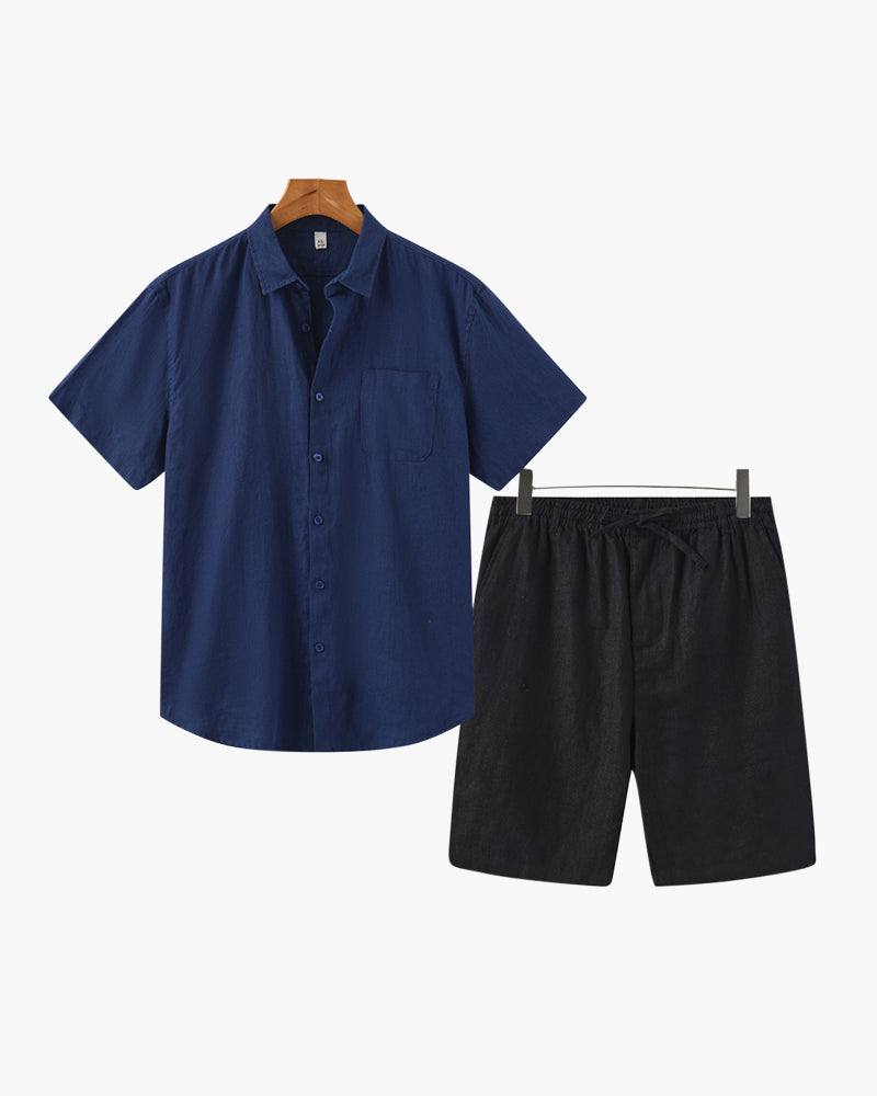 Orren Ottawa™ | Old Money Linen Combo (Shorts)