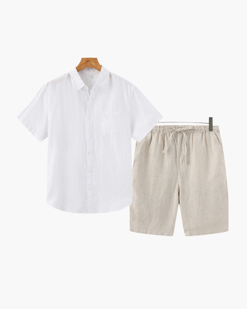 Orren Ottawa™ | Old Money Linen Combo (Shorts)