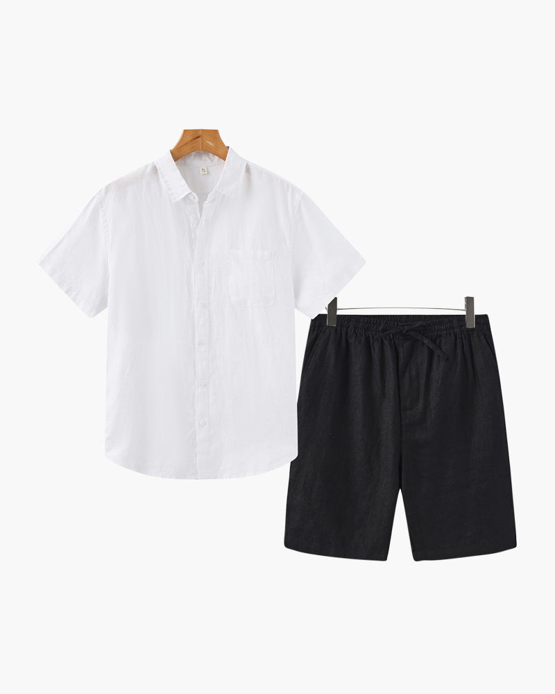 Orren Ottawa™ | Old Money Linen Combo (Shorts)