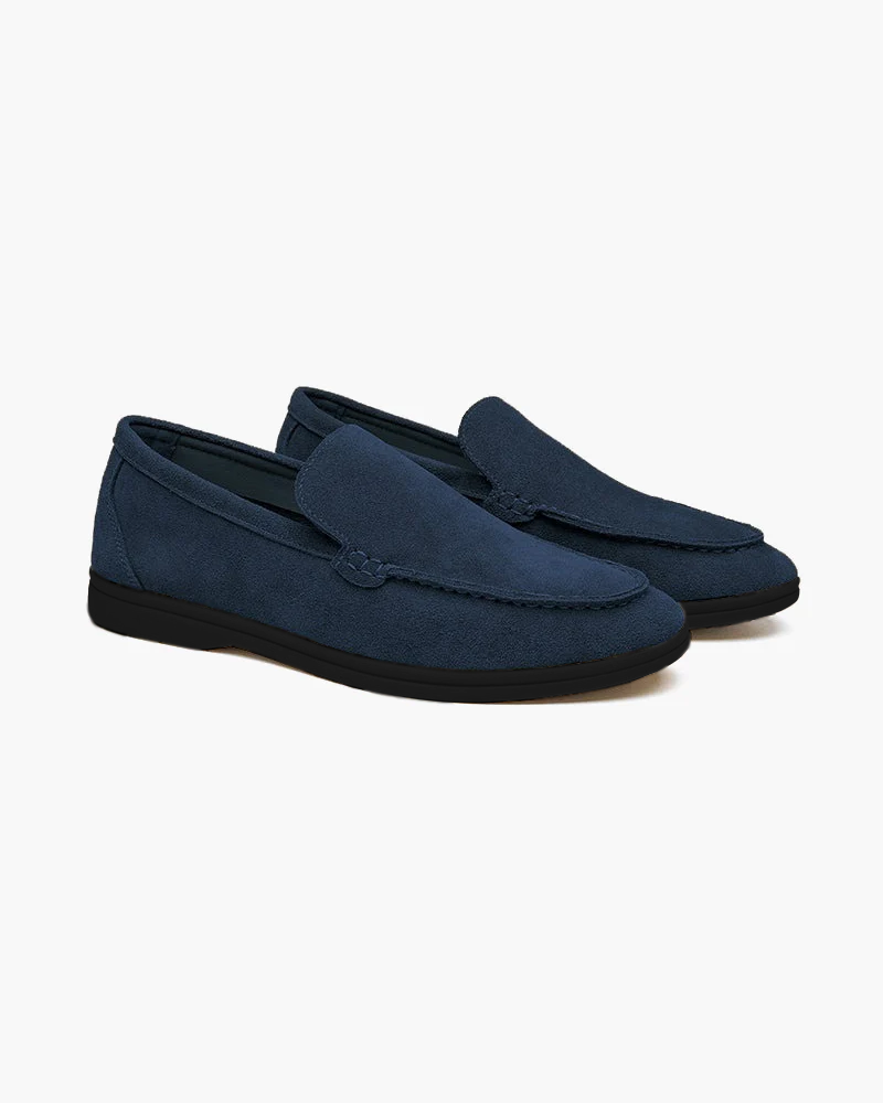 Orren Ottawa™ | Premium Suede Loafers - Black Soles