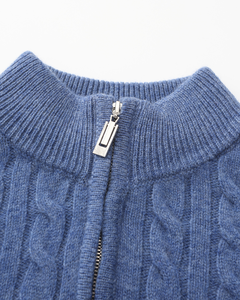 Orren Ottawa™ |  Cashmere Woven Half Zip