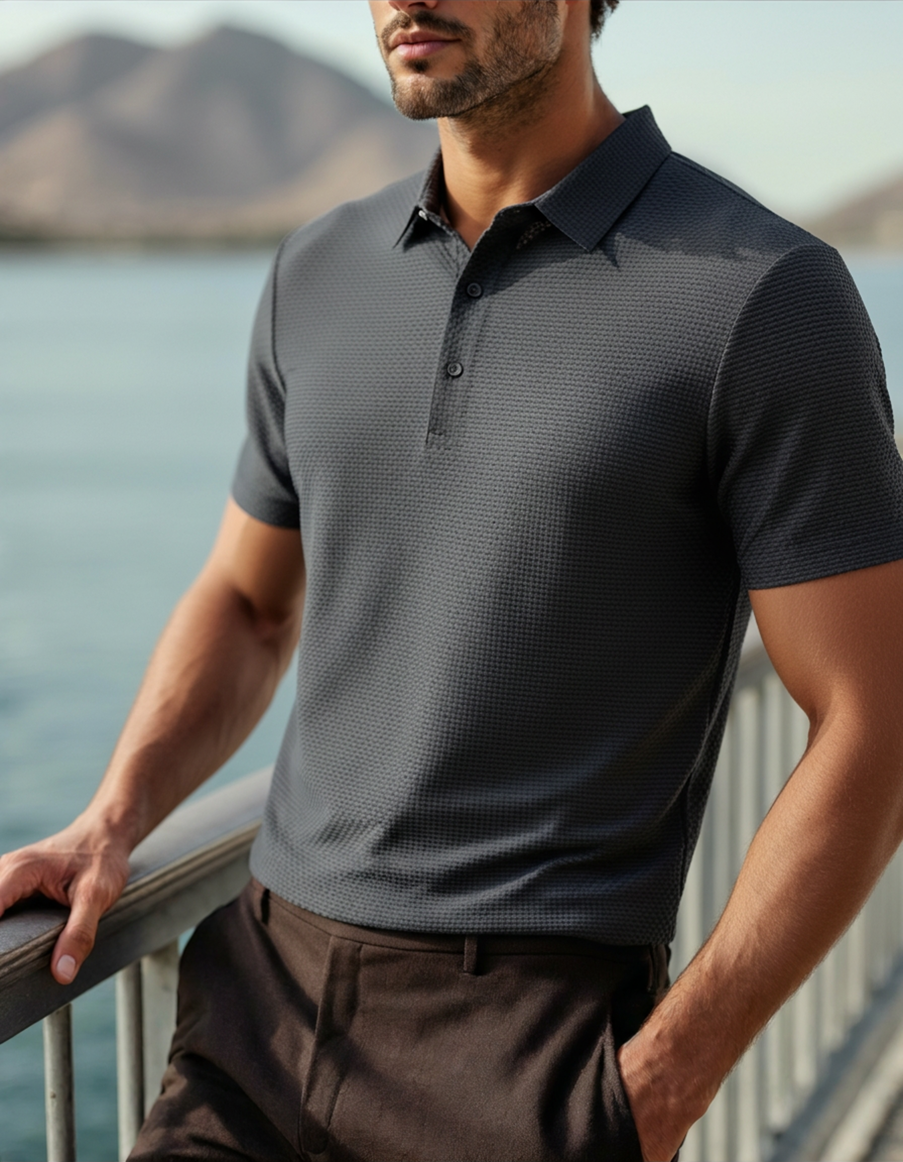 Orren Ottawa™ | Prestigio Silk Polo (Anti-Wrinkle)
