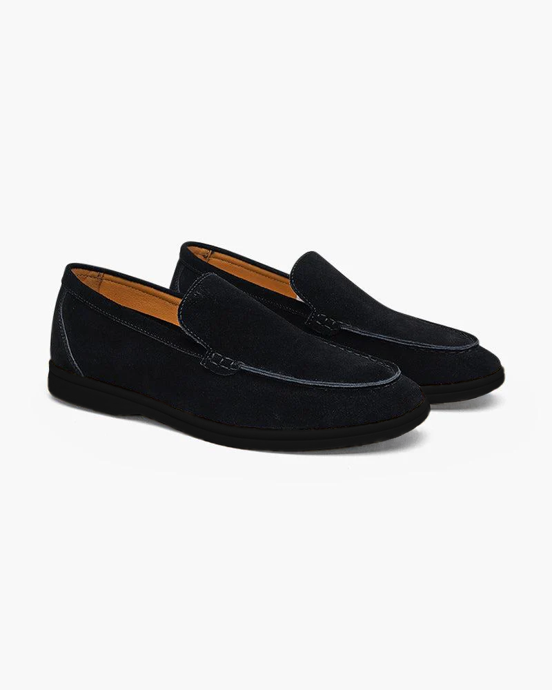 Orren Ottawa™ | Premium Suede Loafers - Black Soles